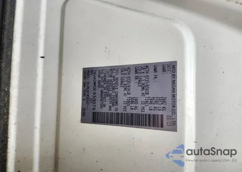 2013 Nissan Pathfinder z USA, uszkodzony, nr VIN 5N1AR2MM1DC659076